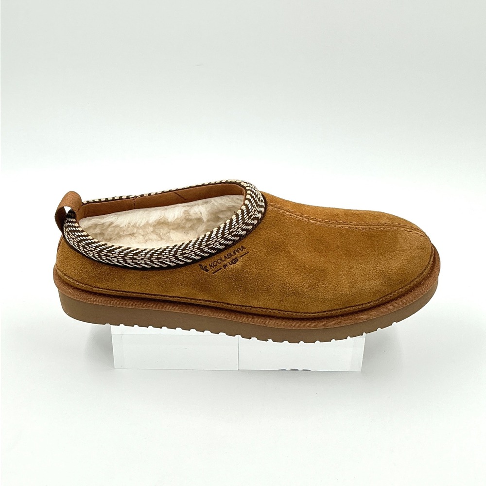 Koolaburra by UGG WomensSize 11 Slipper Chestnut Suede NEW Tazz II MSRP $75